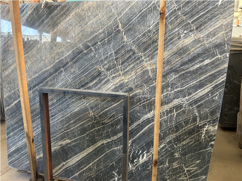 Ice Grey Marble Slabs