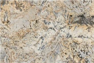 Butterfly Love Golden Flower Granite Slabs