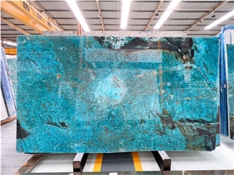 Tiffany Blue Quartzite Slabs