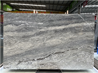 Platinum Grey Quartzite Slabs