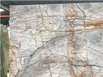 Michelangelo Blue Quartzite Slabs