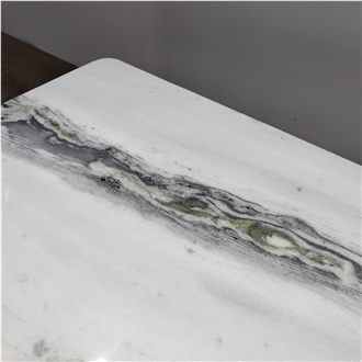 China Panda White Marble Table SY2308-49