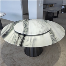 China Panda White Marble Table SY2308-06