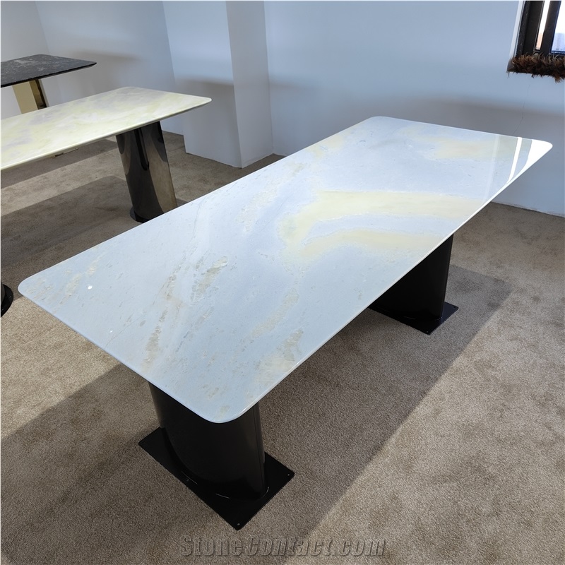 Sky Blue Marble Table SY2308-42