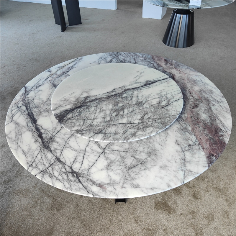 Milas Lilac Marble Table SY2308-21