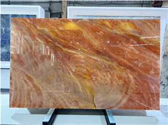 Rainbow Red Marble